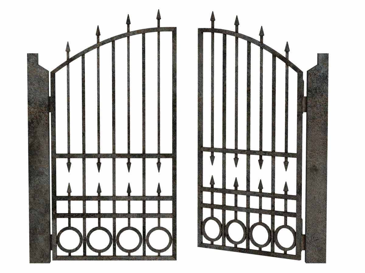 Ворота распашные SLY 784-17